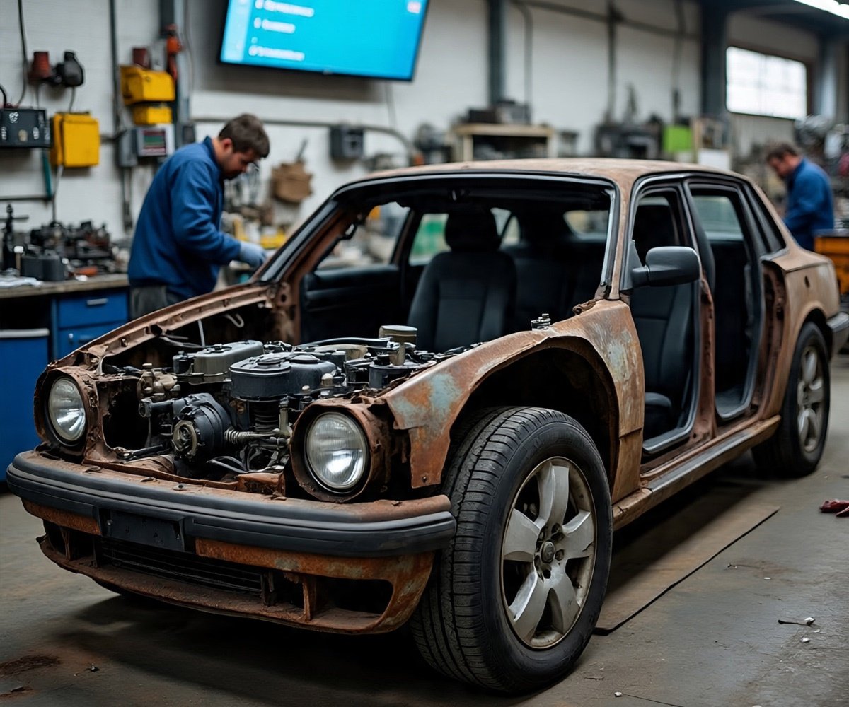 Can Your Junk Car Be Converted to an EV