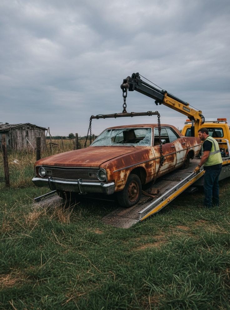 Junk Car Towing Regulations in Seagoville, TX