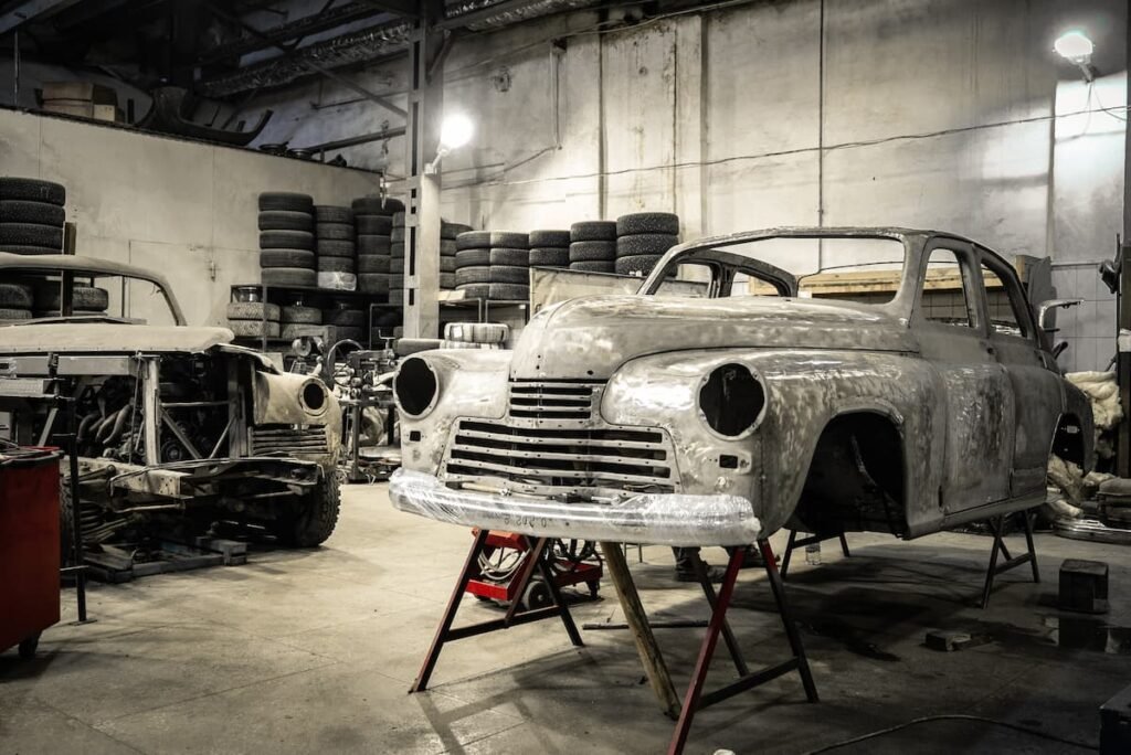 How to Restore a Classic Car Using Recycled Parts