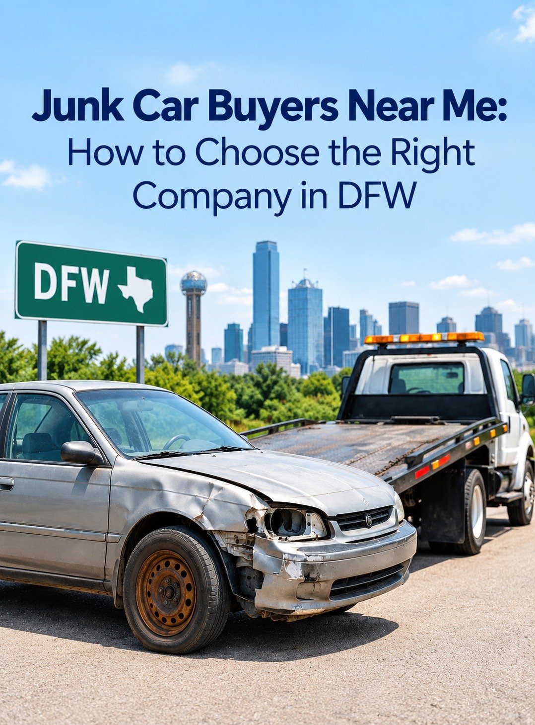 Junk Car Buyers Near Me: How to Choose the Right Company in DFW